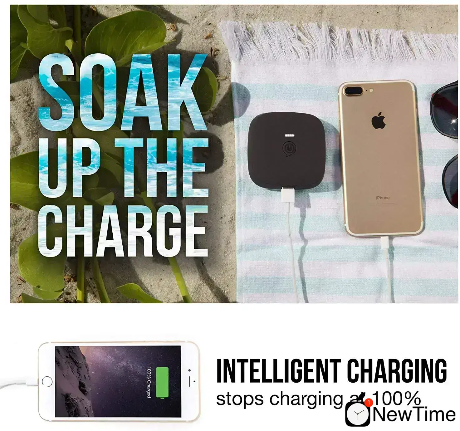 Внешний аккумулятор Zens Power Pack Wirelessly Rechargeable 7800 mAh Black (ZEPP03B/00)